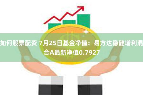 如何股票配资 7月25日基金净值：易方达稳健增利混合A最新净值0.7927