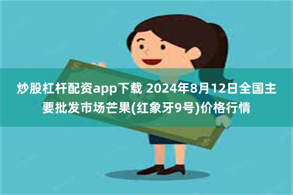 炒股杠杆配资app下载 2024年8月12日全国主要批发市场芒果(红象牙9号)价格行情