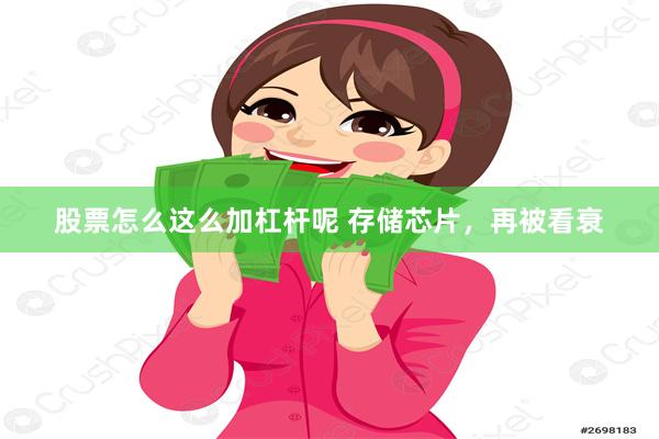 股票怎么这么加杠杆呢 存储芯片，再被看衰