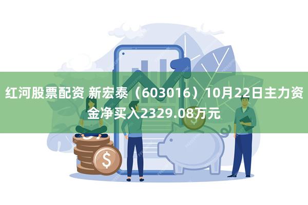 红河股票配资 新宏泰（603016）10月22日主力资金净买入2329.08万元