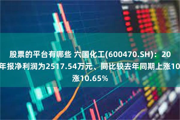 股票的平台有哪些 六国化工(600470.SH)：2024年年报净利润为2517.54万元、同比较去年同期上涨10.65%